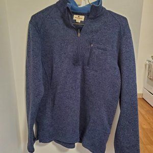 Woolwich Pullover Blue, Large. 100% Polyester.